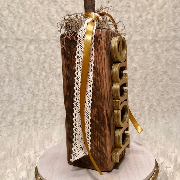 Farmhouse Wooden Pumpkins, Block Pumpkins, Rustic Pumpkins, Farmhouse Fall Decor - Picture 3 of 7